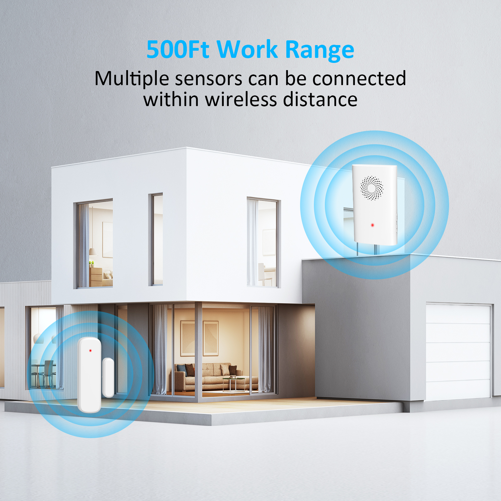 New Hot Home Welcome Door Chimes 100M Long Wireless Distance 50 Songs Wireless Doorbell Alarm Home Security