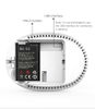 GAS DETECTOR Voice Warning Kitchen Alarm Kit Independent EU Plug in LCD Display GAS LEAK LPG Gas Detector 