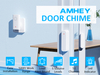 New Hot Home Welcome Door Chimes 100M Long Wireless Distance 50 Songs Wireless Doorbell Alarm Home Security