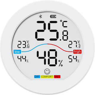 Smart Bluetooth Thermohygrometer with Remote Application Control Digital High Accuracy Digital Temperature Hygrometer