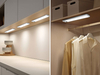 Wireless Rechargeable Motion Sensor LED Night Light Ultra-Thin Magnetic Under Cabinet Light