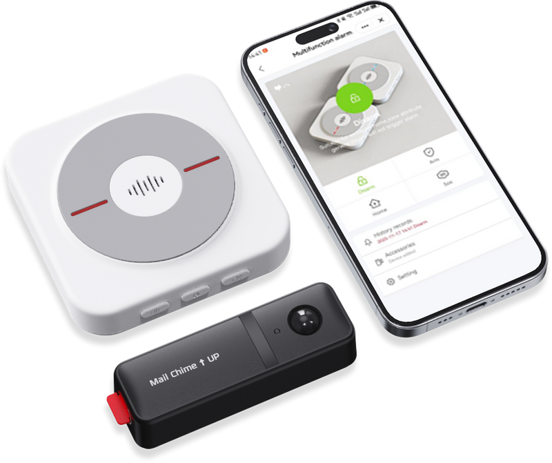 New Design Mailbox Alert System -Wireless Mailbox Alarm Instant Alert WirelessMail Notification System
