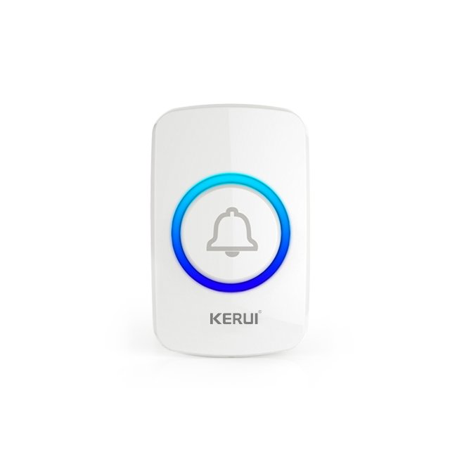 Kerui F51 Push Button, Operating at over 500 Feet, 1-2 Years Battery Life, 315MHz/433MHz Optional, Emergency & Panic Button