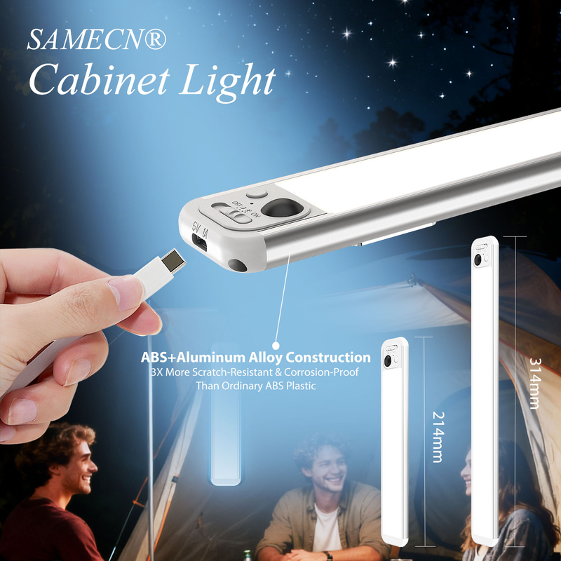 Popular Selling Wireless Led Motion Sensor Cabinet Light Rechargeable Led Smart Sensor Night Light