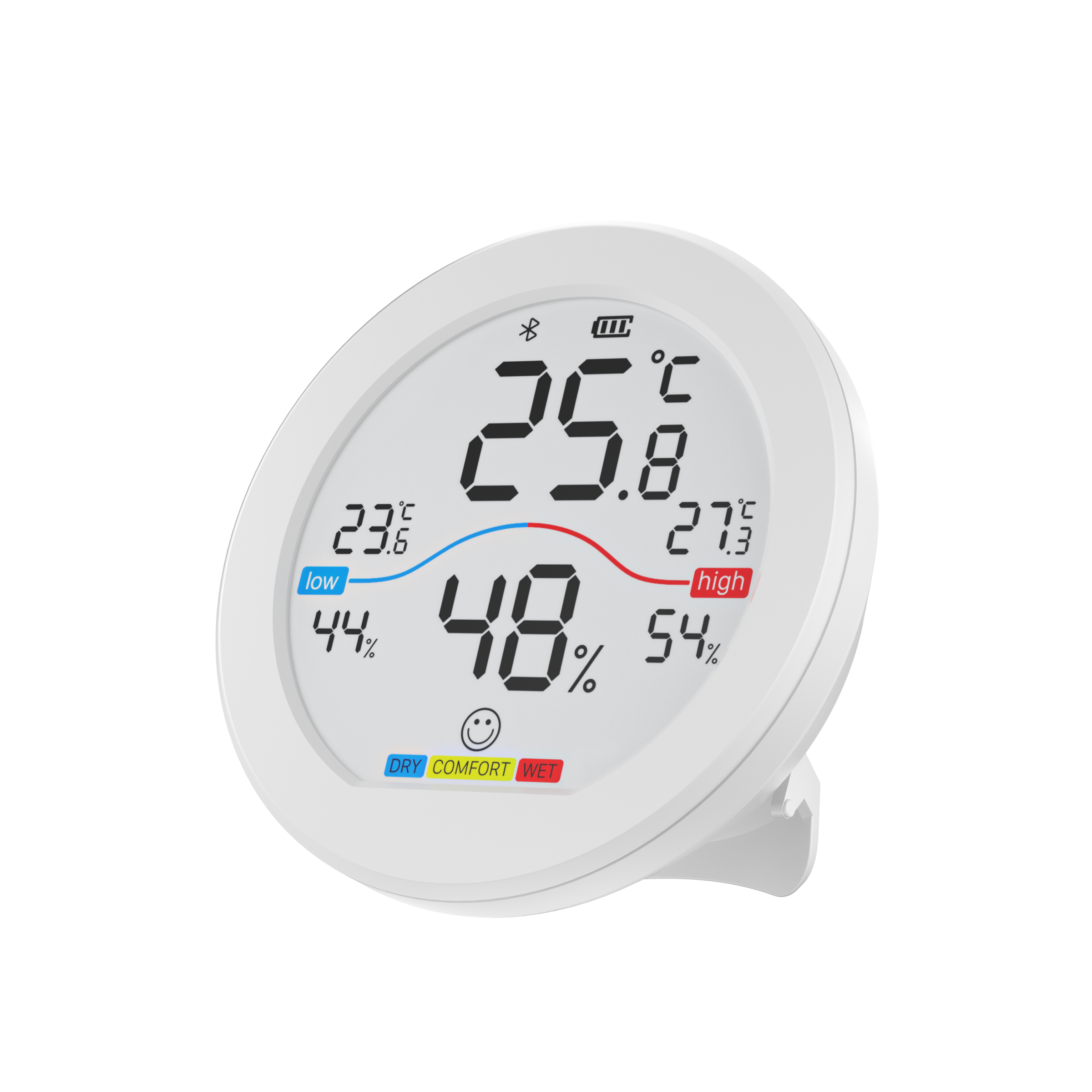 Smart Bluetooth Thermohygrometer with Remote Application Control Digital High Accuracy Digital Temperature Hygrometer
