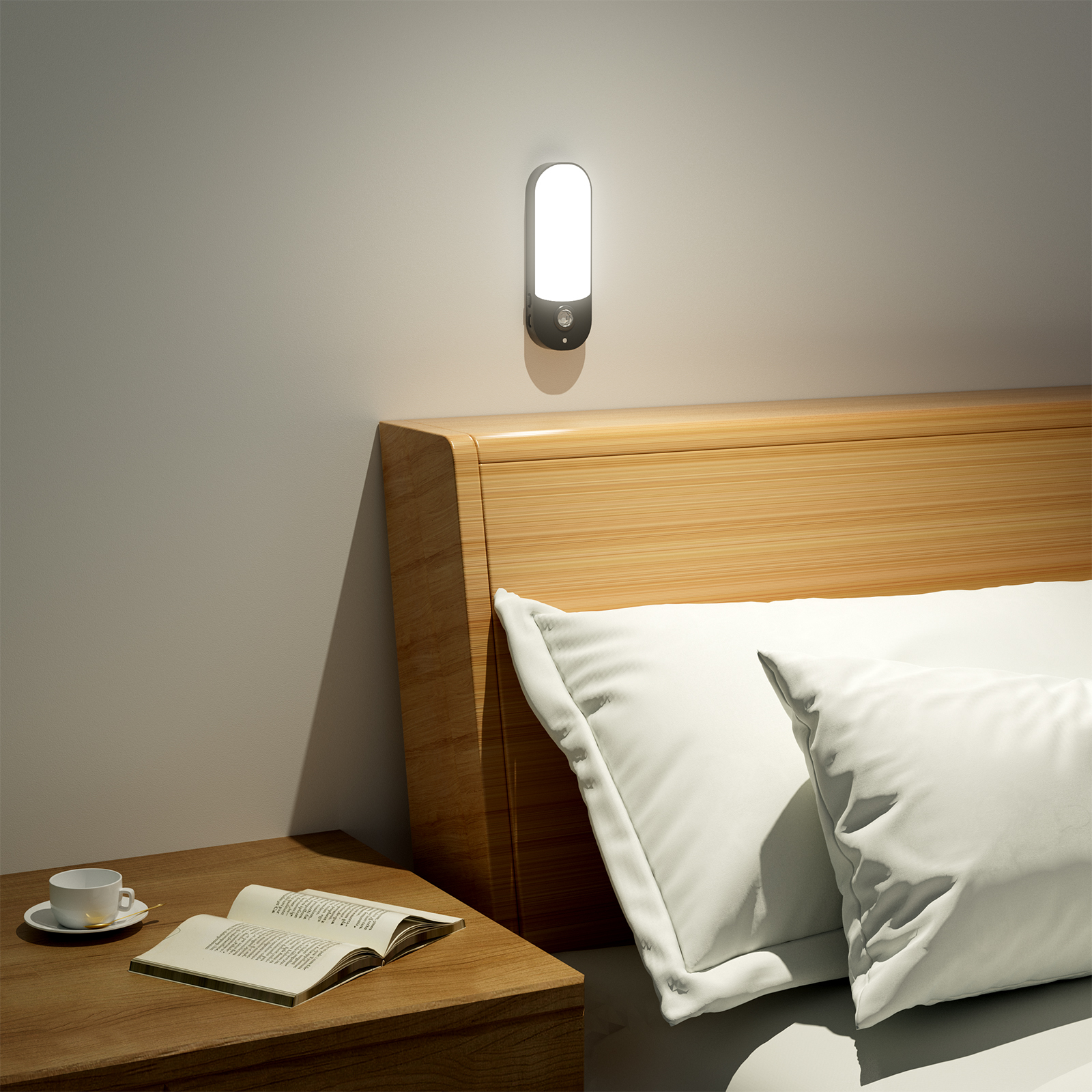 Good quality bedroom cupboard corridor kids room stair light motion sensor led light