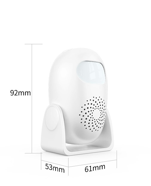 All in One Welcome and Chime Multi-Languages Smart Wireless Portable Doorbell with Wireless Infrared Remote 