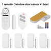 Door Window Sensor Smart Home Password Function Mini Sensor Remote Control Alarm Security Door And Window Burglar Alarm