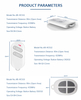 Kerui 433mhz Burglar Alarm Security Accessories Portable Wireless Remote Control