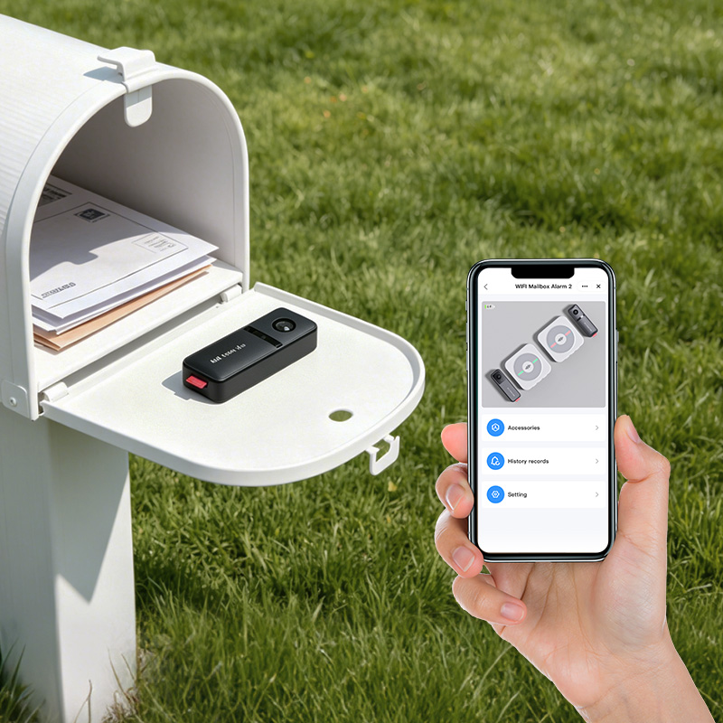 New Design Mailbox Alert System -Wireless Mailbox Alarm Instant Alert WirelessMail Notification System