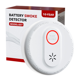 Wireless Smoke Detector Fire Alarm 10 Year Battery GSM RF433MHz Smart Home Compatible