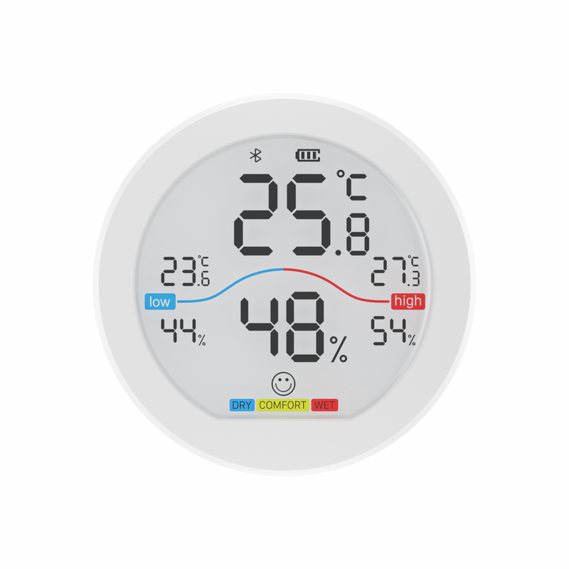 Smart Bluetooth Thermohygrometer with Remote Application Control Digital High Accuracy Digital Temperature Hygrometer