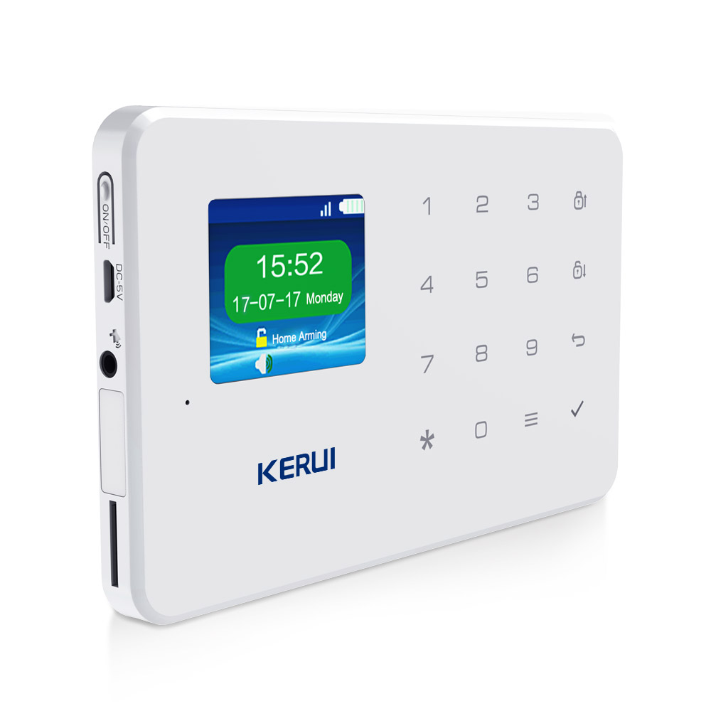 2023 New GSM Wifi Alarm System WIFI TUYA Touch Screen Home Alarm Burglar Security Wifi Burglar Alarm System