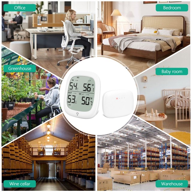 High Cost-Performance Mini Digital Temperature Humidity Meter Portable Indoor Outdoor Hygrometer CE RoHS Certified