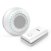 Kerui M623 Wireless Doorbell with F561 Push Button, Operating at over 500 Feet with 32 Chimes, 4 Volume Levels, LED Indicator, 1 Plugin Receiver & 1 Push Button